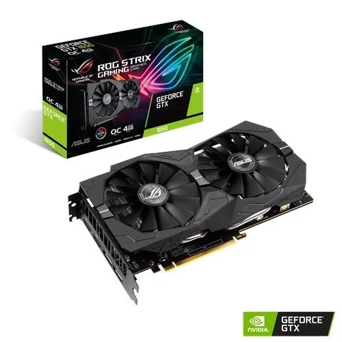 כרטיס מסך Asus ROG Strix GeForce GTX 1650 OC edition 4GB GDDR5 ROG-STRIX-GTX1650-O4G-GAMING