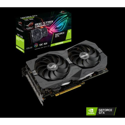 כרטיס מסך Asus ROG-STRIX-GTX1650S-O4G-GAMING NVIDIA GeForce GTX 1650 SUPER כרטיס מסך Asus ROG-STRIX-GTX1650S-O4G-GAMING NVIDIA GeForce GTX 1650 SUPER