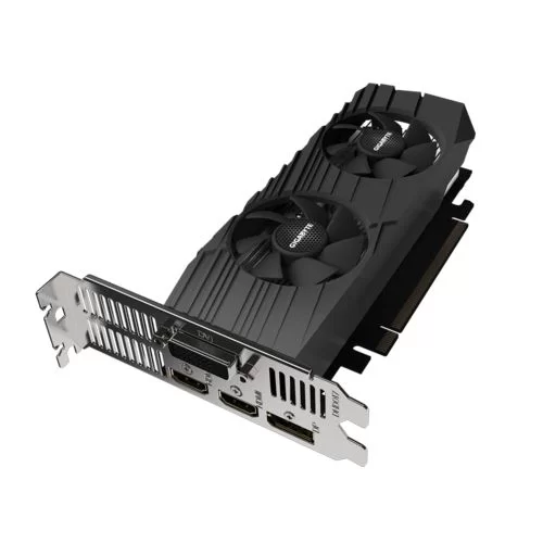 Video Card Gigabyte GeForce GTX 1650 D6 Low Profile 4G GV-N1656D6-4GL - official importer