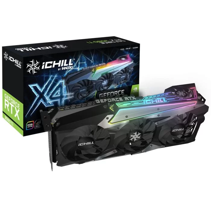 Video Card Inno3D GEFORCE RTX 3080 TI ICHILL X4 C308T4-126XX-1810VA36