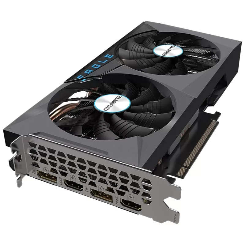 כרטיס מסך Gigabyte GeForce RTX 3060 EAGLE 12G GV-N3060EAGLE-12GD (rev. 2.0) LHR - יבואן רשמי