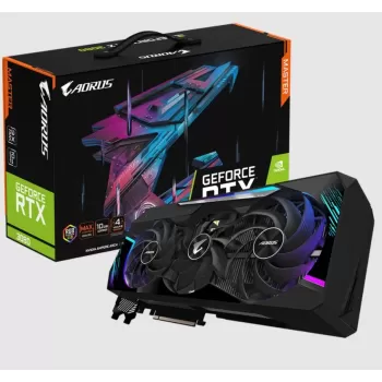 כרטיס מסך Gigabyte AORUS GeForce RTX 3080 MASTER 10G GV-N3080AORUS M-10GD (rev. 2.0) LHR - יבואן רשמי