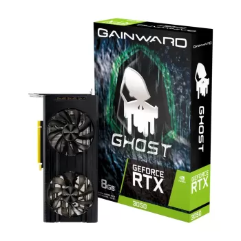 ВидеоКарта Gainward GeForce RTX 3050 Ghost ne63050019p1-190ab