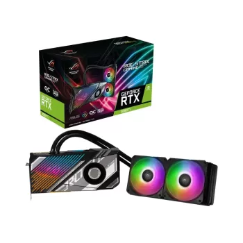 Video Card Asus ROG Strix LC GeForce RTX 3090 Ti OC Edition ROG-STRIX-LC-RTX3090TI-O24G-GAMING