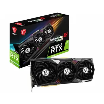 כרטיס מסך MSI GeForce RTX 3080 GAMING Z TRIO 12G LHR NVIDIA GeForce RTX 3080 כרטיס מסך MSI GeForce RTX 3080 GAMING Z TRIO 12G LHR NVIDIA GeForce RTX 3080