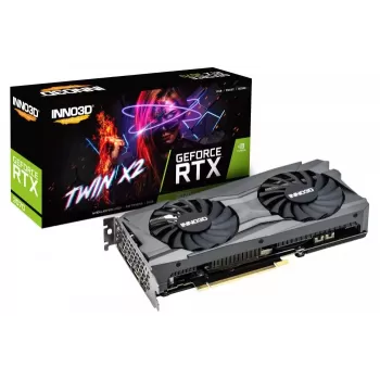 Video Card Inno3D GEFORCE RTX 3070 TWIN X2 LHR N30702-08D6-171032LH