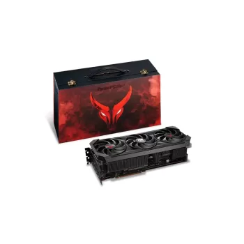 Video Card PowerColor Red Devil AMD Radeon RX 7900 XTX 24GB GDDR6 Limited Edition RX7900XTX24G-E-OC-LE