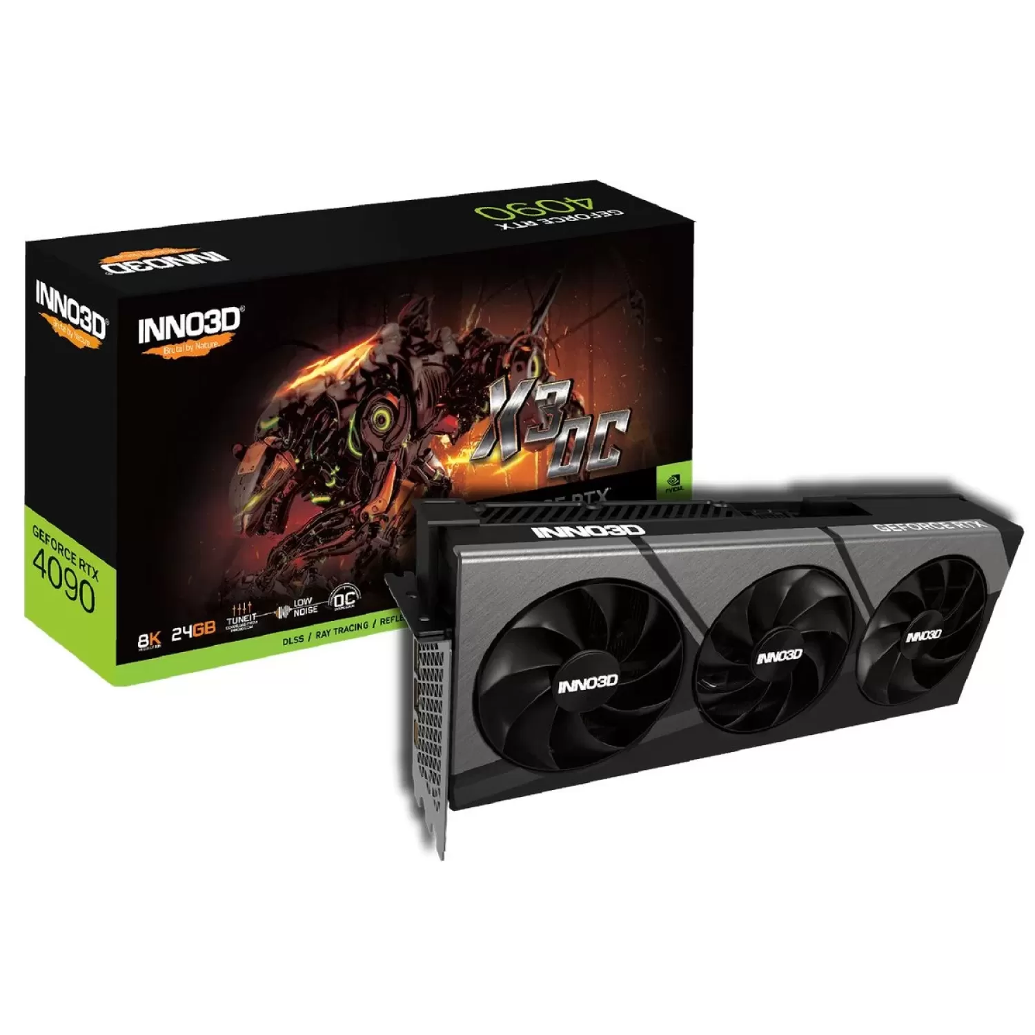 ВидеоКарта Inno3D GEFORCE RTX 4090 X3 OC N40903-246XX-18332989