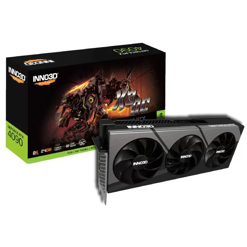 כרטיס מסך Inno3D GEFORCE RTX 4090 X3 OC N40903-246XX-18332989 כרטיס מסך Inno3D GEFORCE RTX 4090 X3 OC N40903-246XX-18332989