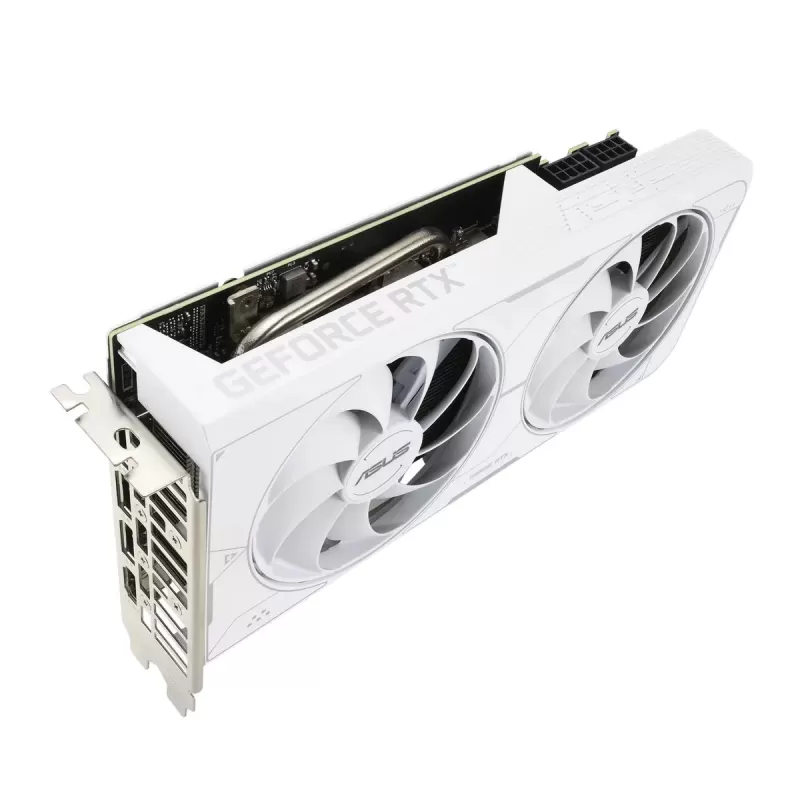 כרטיס מסך Asus Dual GeForce RTX 3060 Ti White OC Edition 8GB GDDR6X 90YV0IP2-M0NA00 כרטיס מסך Asus Dual GeForce RTX 3060 Ti White OC Edition 8GB GDDR6X 90YV0IP2-M0NA00