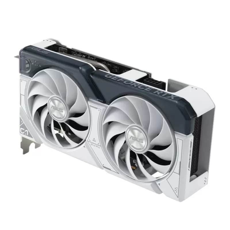 כרטיס מסך Asus Dual GeForce RTX 4060 Ti White OC Edition 8GB GDDR6 90YV0J42-M0NA00 כרטיס מסך Asus Dual GeForce RTX 4060 Ti White OC Edition 8GB GDDR6 90YV0J42-M0NA00