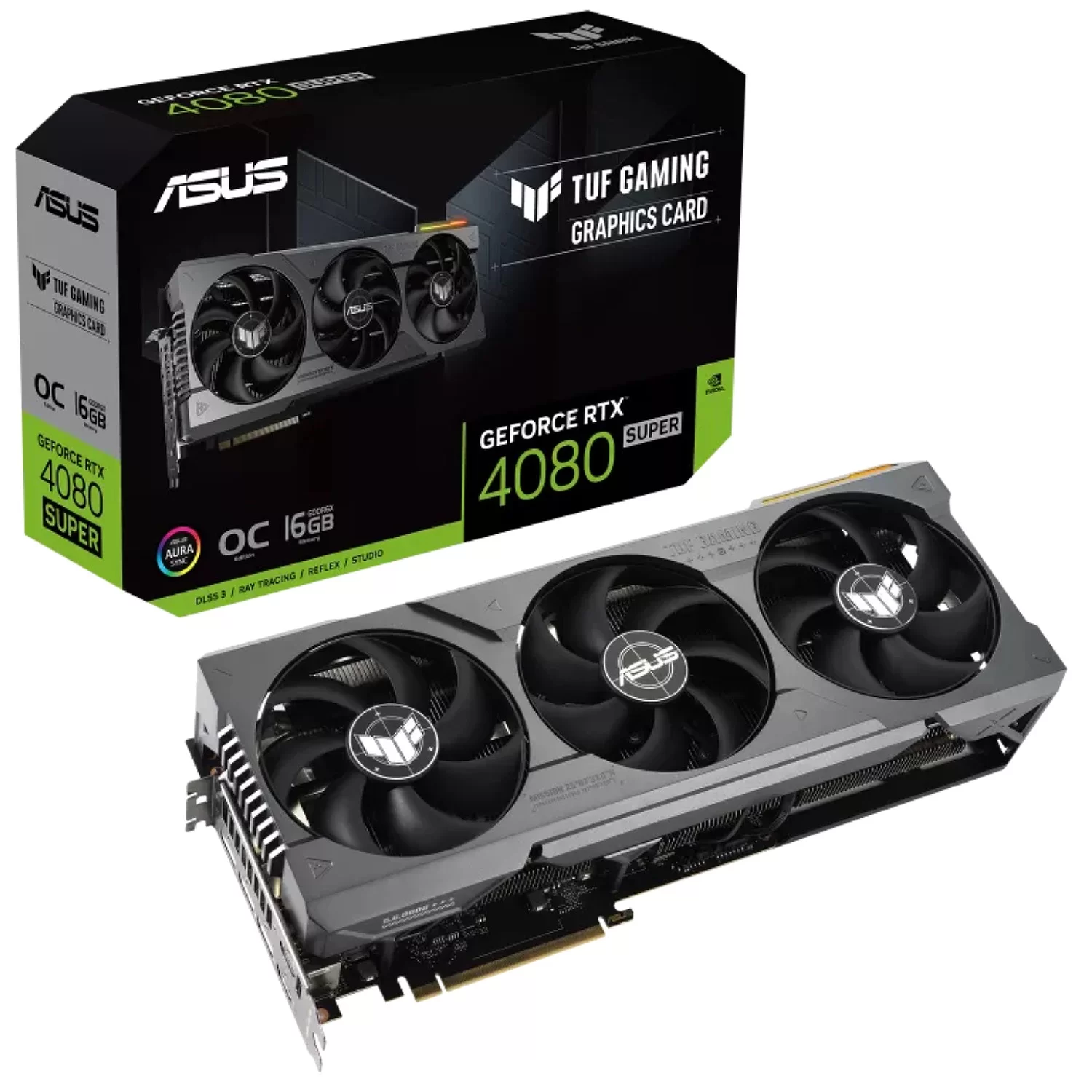 Video Card Asus TUF Gaming GeForce RTX 4080 SUPER 16GB GDDR6X OC Edition 90YV0KA0-M0NA00