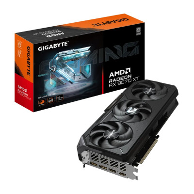 ВидеоКарта Gigabyte Radeon RX 9070 XT GAMING OC 16G GV-R9070XTGAMING OC-16GD ВидеоКарта Gigabyte Radeon RX 9070 XT GAMING OC 16G GV-R9070XTGAMING OC-16GD