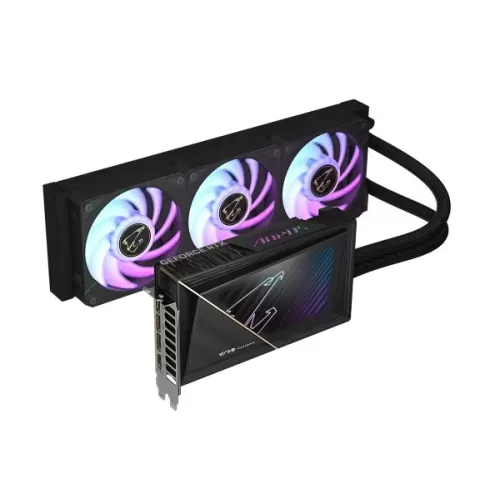 ВидеоКарта Gigabyte AORUS GeForce RTX 5080 XTREME WATERFORCE 16G GV-N5080AORUSX W-16GD - официальный импортер