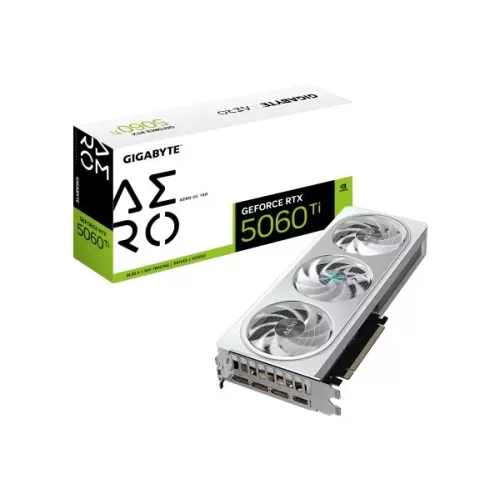 ВидеоКарта Gigabyte GeForce RTX 5060 Ti AERO OC 16G GV-N506TAERO OC-16GD