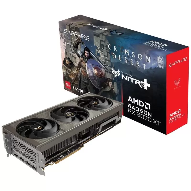 כרטיס מסך Sapphire Nitro+ NITRO+ RX 9070 XT GAMING Edition 11348-10-20G