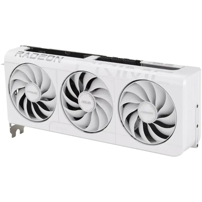 Video Card Asus Prime Radeon RX 9070 XT White OC Edition 16GB GDDR6 90YV0L75-M0NA00 Video Card Asus Prime Radeon RX 9070 XT White OC Edition 16GB GDDR6 90YV0L75-M0NA00