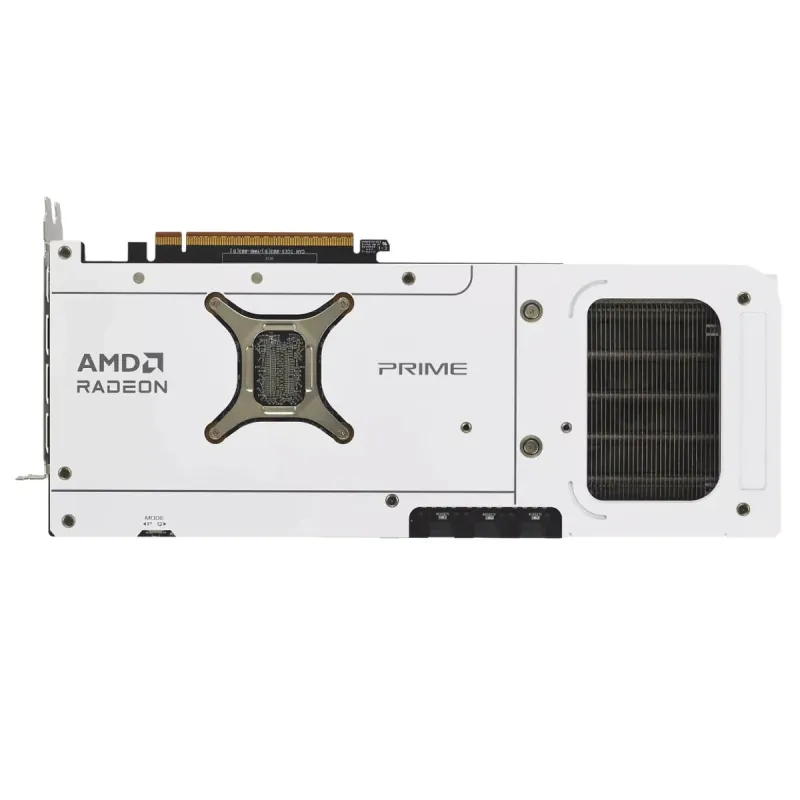 Video Card Asus Prime Radeon RX 9070 XT White OC Edition 16GB GDDR6 90YV0L75-M0NA00 Video Card Asus Prime Radeon RX 9070 XT White OC Edition 16GB GDDR6 90YV0L75-M0NA00