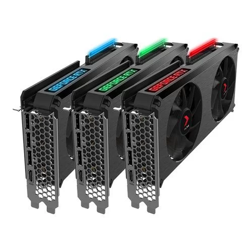 כרטיס מסך PNY GeForce RTX 3060 Ti 8GB XLR8 Gaming REVEL EPIC-X RGB Edition OEM VCG3060T8DFXPPB OEM