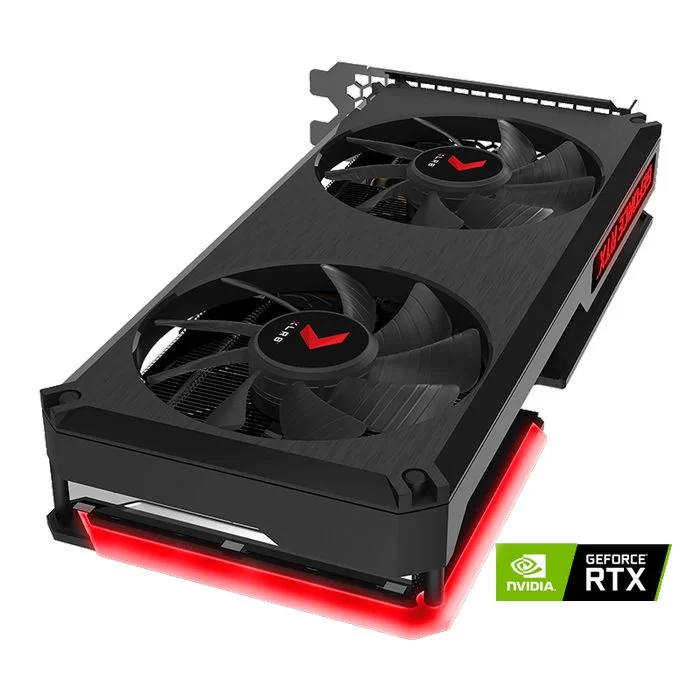 כרטיס מסך PNY GeForce RTX 3060 12GB XLR8 Gaming REVEL EPIC-X RGB Dual Fan Edition VCG306012DFXPPB