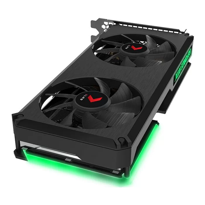 כרטיס מסך PNY GeForce RTX 3060 12GB XLR8 Gaming REVEL EPIC-X RGB Dual Fan Edition VCG306012DFXPPB