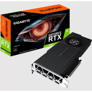 כרטיס מסך Gigabyte GeForce RTX 3080 TURBO 10G LHR GV-N3080TURBO-10GD (rev. 2.0) - יבואן רשמי