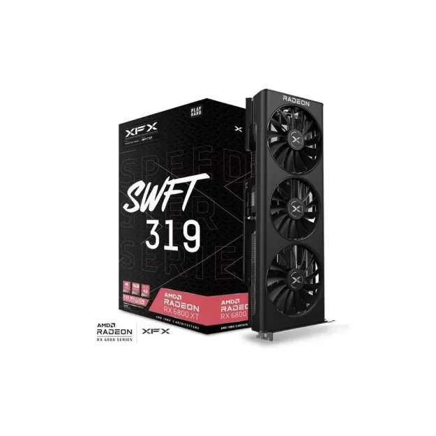 ВидеоКарта XFX Speedster SWFT 319 AMD Radeon RX 6800 XT RX-68XTAQFD9
