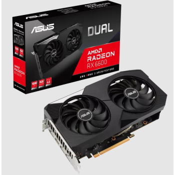 Video Card Asus Dual Radeon RX 6600 DUAL-RX6600-8G Video Card Asus Dual Radeon RX 6600 DUAL-RX6600-8G
