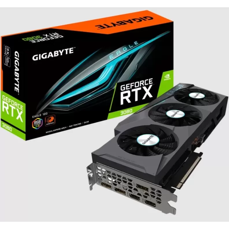 ВидеоКарта Gigabyte GeForce RTX 3080 EAGLE 12G GV-N3080EAGLE-12GD - официальный импортер ВидеоКарта Gigabyte GeForce RTX 3080 EAGLE 12G GV-N3080EAGLE-12GD - официальный импортер