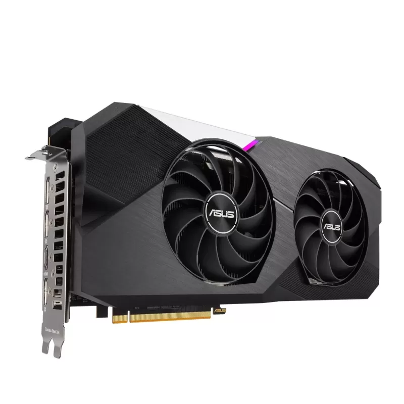 Video Card Asus Dual Radeon RX 6750 XT OC Edition 12GB GDDR6 DUAL-RX6750XT-O12G Video Card Asus Dual Radeon RX 6750 XT OC Edition 12GB GDDR6 DUAL-RX6750XT-O12G