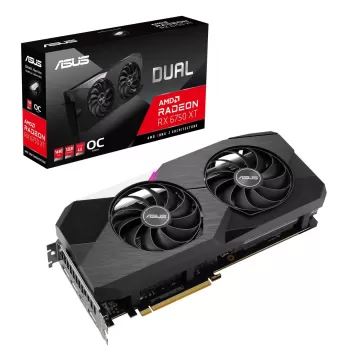 כרטיס מסך Asus Dual Radeon RX 6750 XT OC Edition 12GB GDDR6 DUAL-RX6750XT-O12G כרטיס מסך Asus Dual Radeon RX 6750 XT OC Edition 12GB GDDR6 DUAL-RX6750XT-O12G