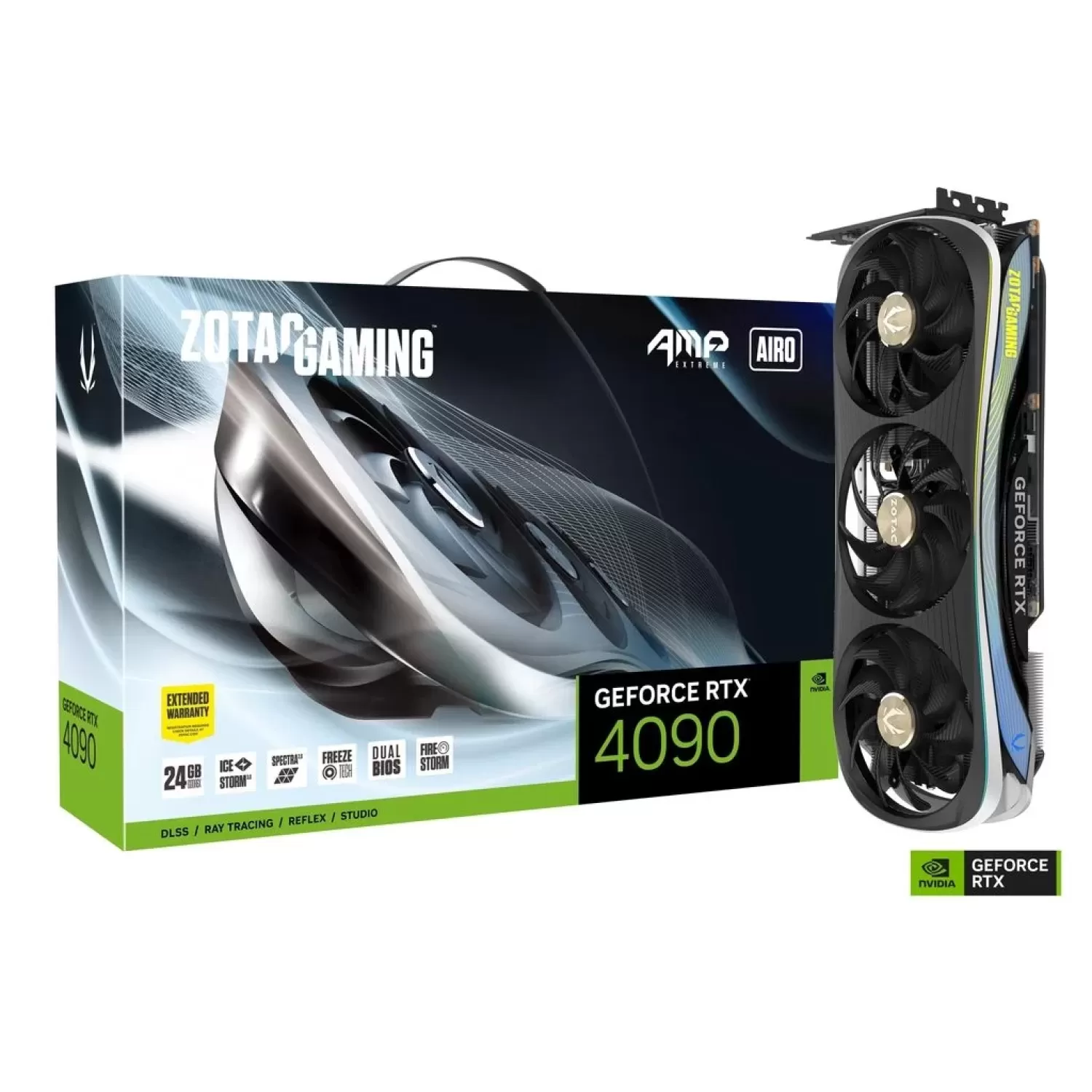 ВидеоКарта Zotac GAMING GeForce RTX 4090 AMP Extreme AIRO ZT-D40900B-10P
