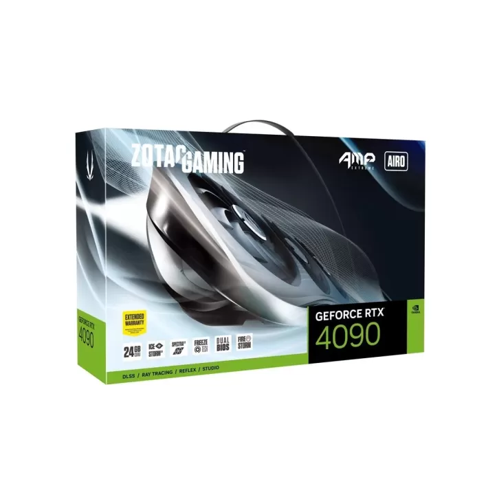 כרטיס מסך Zotac GAMING GeForce RTX 4090 AMP Extreme AIRO ZT-D40900B-10P כרטיס מסך Zotac GAMING GeForce RTX 4090 AMP Extreme AIRO ZT-D40900B-10P