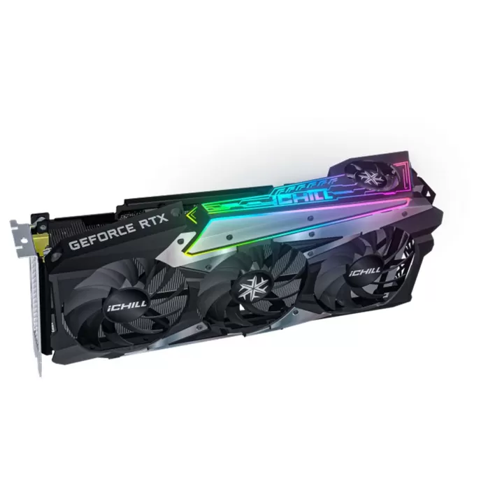 כרטיס מסך Inno3D GEFORCE RTX 3070 ICHILL X4 LHR C30704-08D6X-1710VA35H כרטיס מסך Inno3D GEFORCE RTX 3070 ICHILL X4 LHR C30704-08D6X-1710VA35H