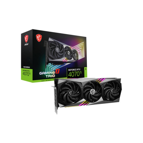 Video Card MSI GeForce RTX 4070 Ti GAMING TRIO 12G NVIDIA GeForce RTX 4070 Ti