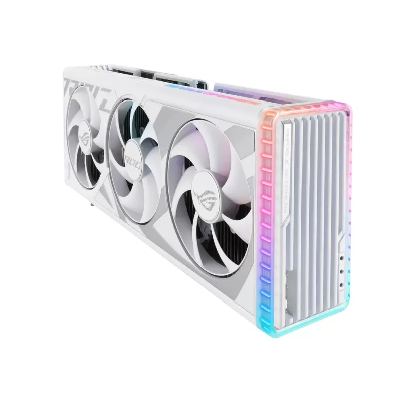 כרטיס מסך Asus ROG Strix GeForce RTX 4080 16GB GDDR6X White OC Edition 90YV0IC3-M0NA00 כרטיס מסך Asus ROG Strix GeForce RTX 4080 16GB GDDR6X White OC Edition 90YV0IC3-M0NA00