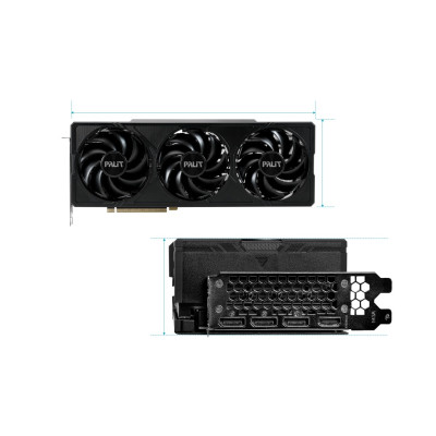 ВидеоКарта Palit GeForce RTX 4080 SUPER JetStream OC NED408SS19T2-1032J ВидеоКарта Palit GeForce RTX 4080 SUPER JetStream OC NED408SS19T2-1032J