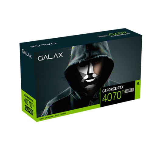 כרטיס מסך Galax GeForce RTX 4070 Ti SUPER SG 1-Click OC 47UZM6MD6MER..