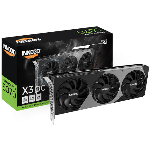 Video Card Inno3D RTX 5070 X3 OC 12GB N50703-12D7X-195064L