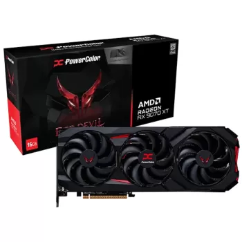 כרטיס מסך PowerColor Red Devil RX 9070 XT 16GB GDDR6 Backplate Special Edition RX9070XT16G-EOCBP