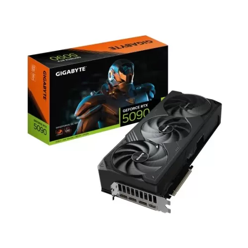 Video Card Gigabyte GeForce RTX 5090 WINDFORCE OC 32G GV-N5090WF3OC-32GD