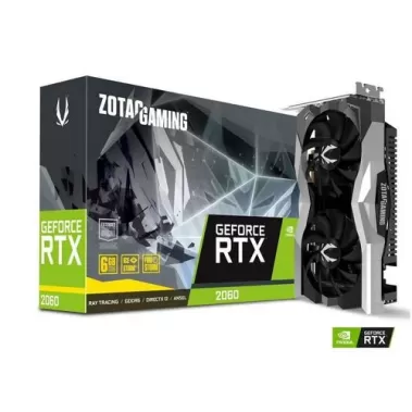 כרטיס מסך Zotac GAMING GeForce RTX 2060 Twin Fan 6GB ZT-T20600F-10M כרטיס מסך Zotac GAMING GeForce RTX 2060 Twin Fan 6GB ZT-T20600F-10M