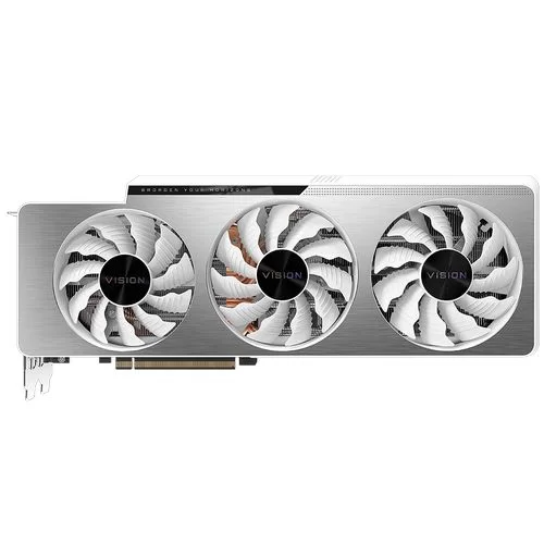 כרטיס מסך Gigabyte GeForce RTX 3090 VISION OC 24G GV-N3090VISION OC-24GD כרטיס מסך Gigabyte GeForce RTX 3090 VISION OC 24G GV-N3090VISION OC-24GD