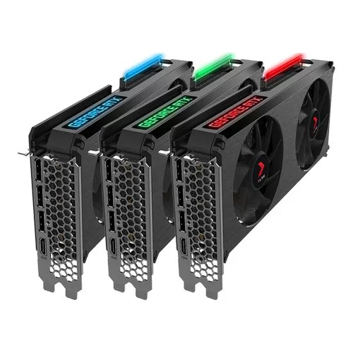 כרטיס מסך PNY GeForce RTX 3060 Ti 8GB XLR8 Gaming REVEL EPIC-X RGB Edition VCG3060T8DFXPPB