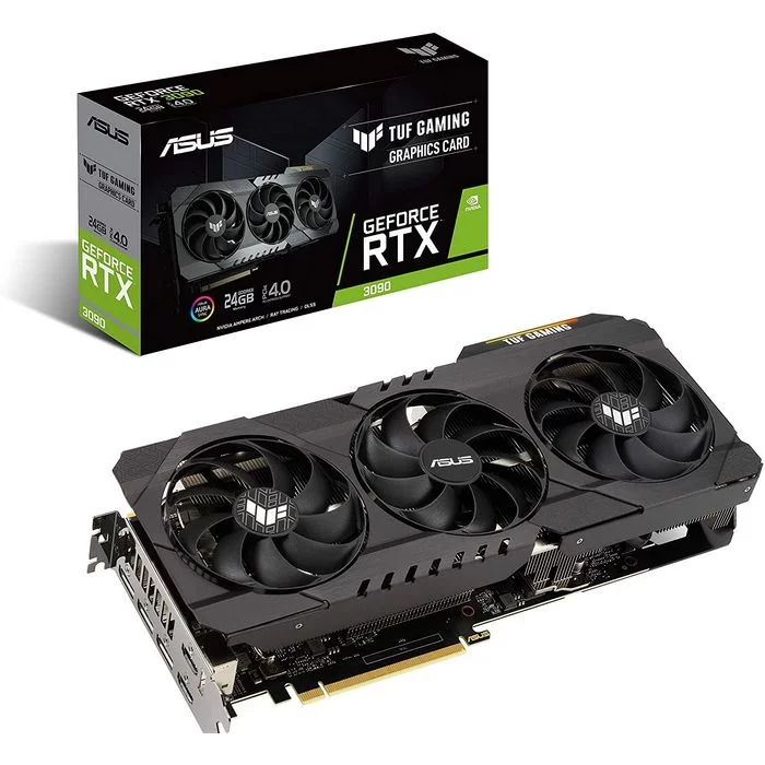 כרטיס מסך Asus TUF Gaming GeForce RTX 3090 OC Edition TUF-RTX3090-O24G-GAMING כרטיס מסך Asus TUF Gaming GeForce RTX 3090 OC Edition TUF-RTX3090-O24G-GAMING