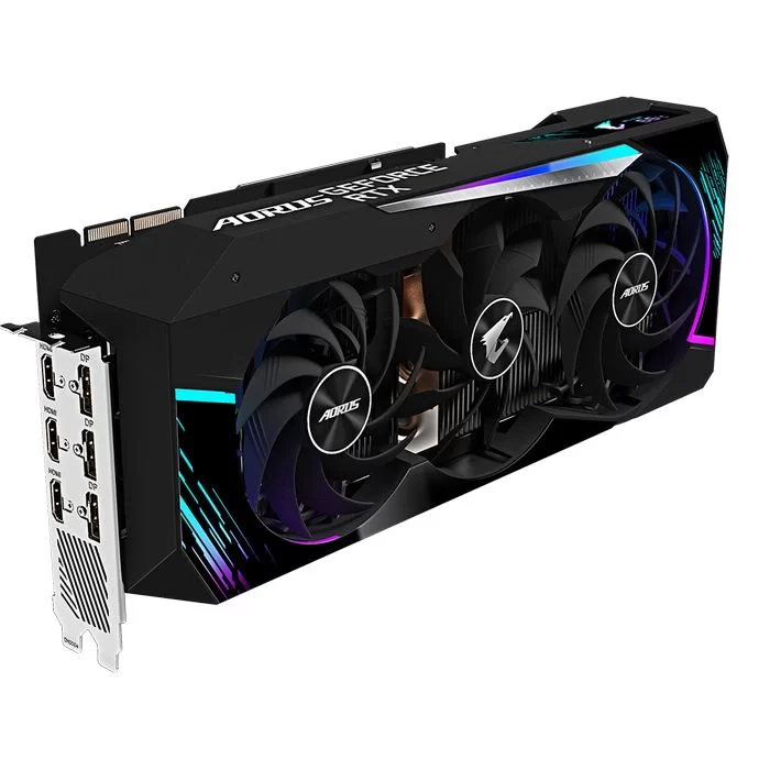 כרטיס מסך Gigabyte AORUS GeForce RTX 3090 MASTER 24G GV-N3090AORUS M-24GD (rev. 2.0) LHR