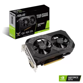 כרטיס מסך Asus TUF Gaming GeForce GTX 1650 OC Edition 4GB GDDR6 TUF-GTX1650-O4GD6-P-GAMING