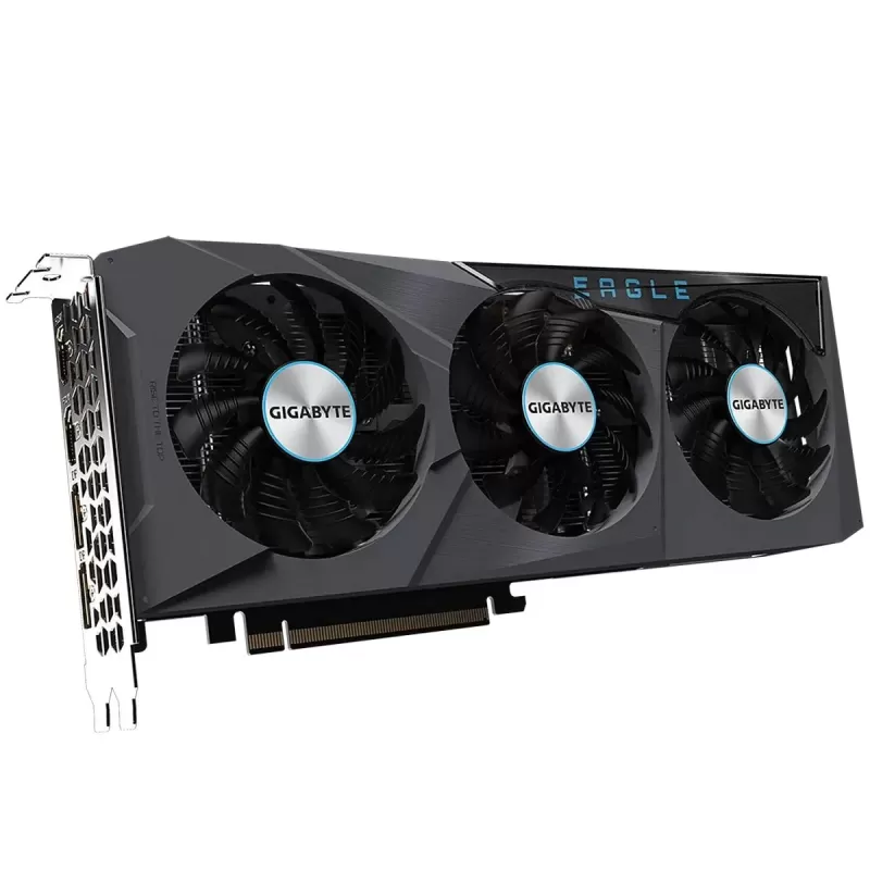 Video Card Gigabyte Radeon RX 6650 XT EAGLE 8G GV-R665XTEAGLE-8GD - official importer