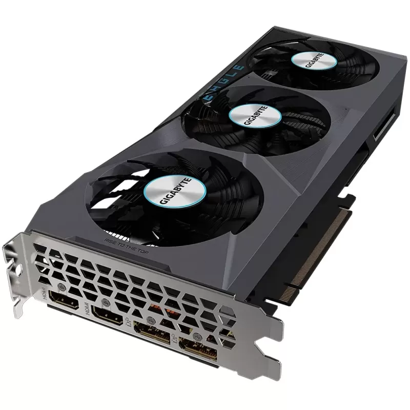 Video Card Gigabyte Radeon RX 6650 XT EAGLE 8G GV-R665XTEAGLE-8GD - official importer