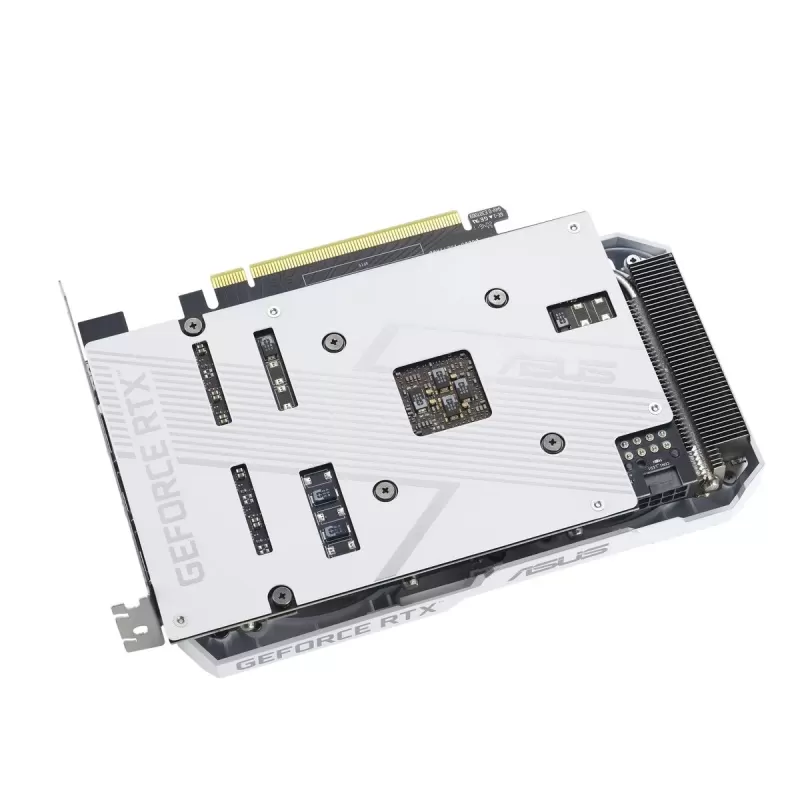 כרטיס מסך Asus Dual GeForce RTX 3060 White OC Edition 8GB GDDR6 90YV0GB7-M0NA00 כרטיס מסך Asus Dual GeForce RTX 3060 White OC Edition 8GB GDDR6 90YV0GB7-M0NA00